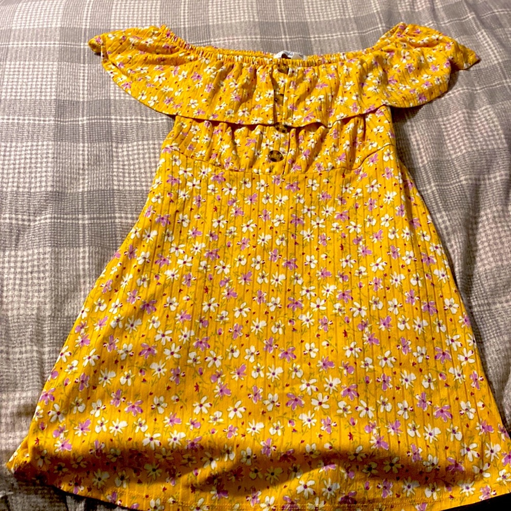 Floral 90s speechless dress size S